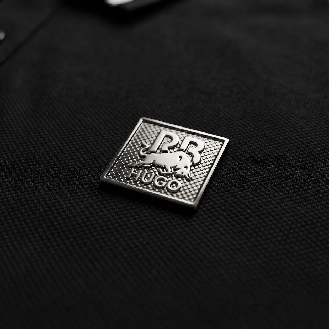 Camiseta 918022 Tipo Polo Negro para hombre