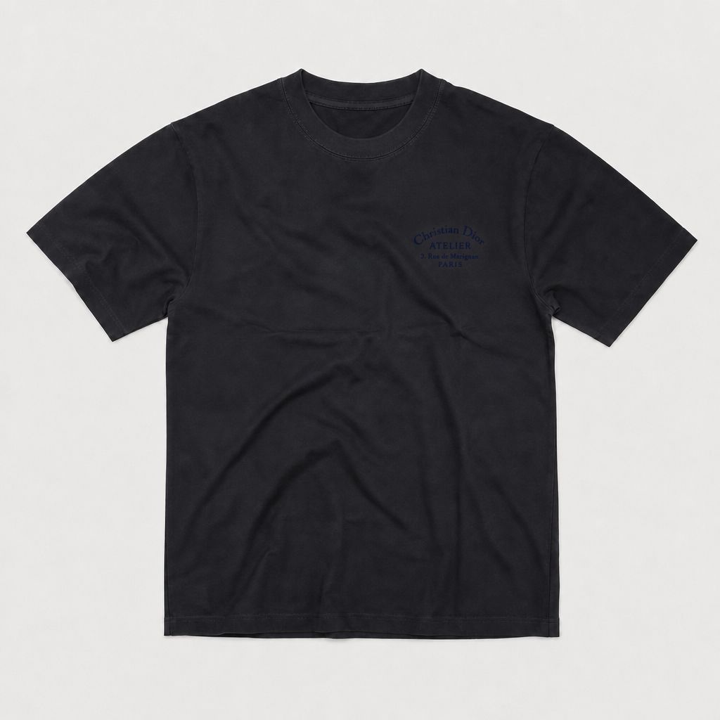 Camiseta 788438 Oversize Negro para hombre