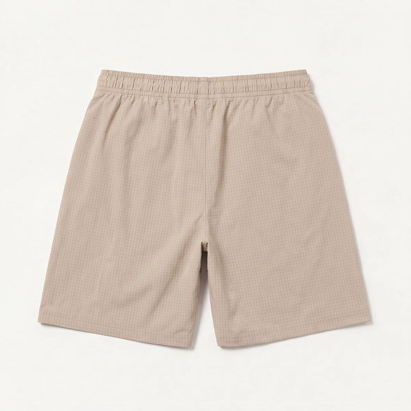 Pantaloneta Deportiva PAN14 Crema para hombre