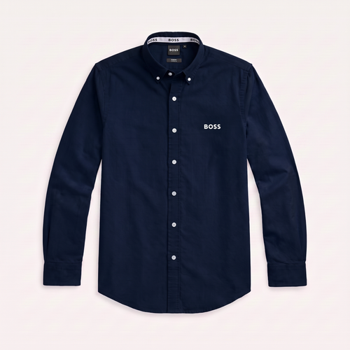 Camisa 50009 Azul Oscuro para hombre