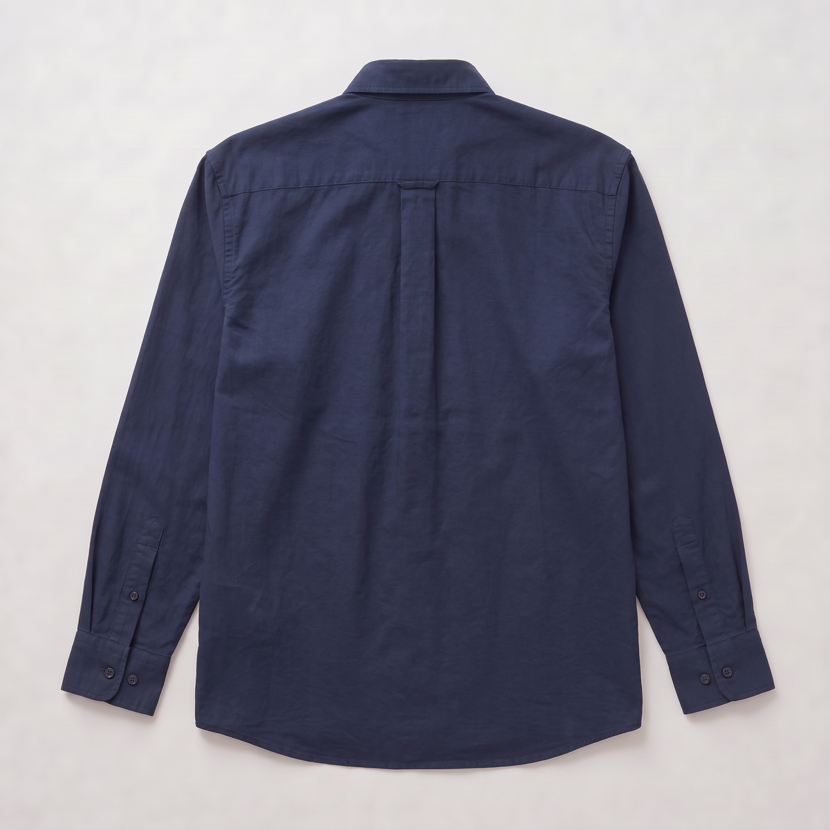 Camisa 50018 Manga larga Azul Oscuro para hombre