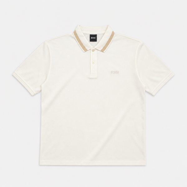 Camiseta 918032 Tipo Polo Crema para hombre