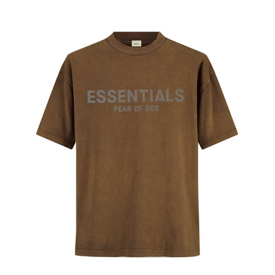 Camiseta oversize café para hombre - JDC Luxury Store