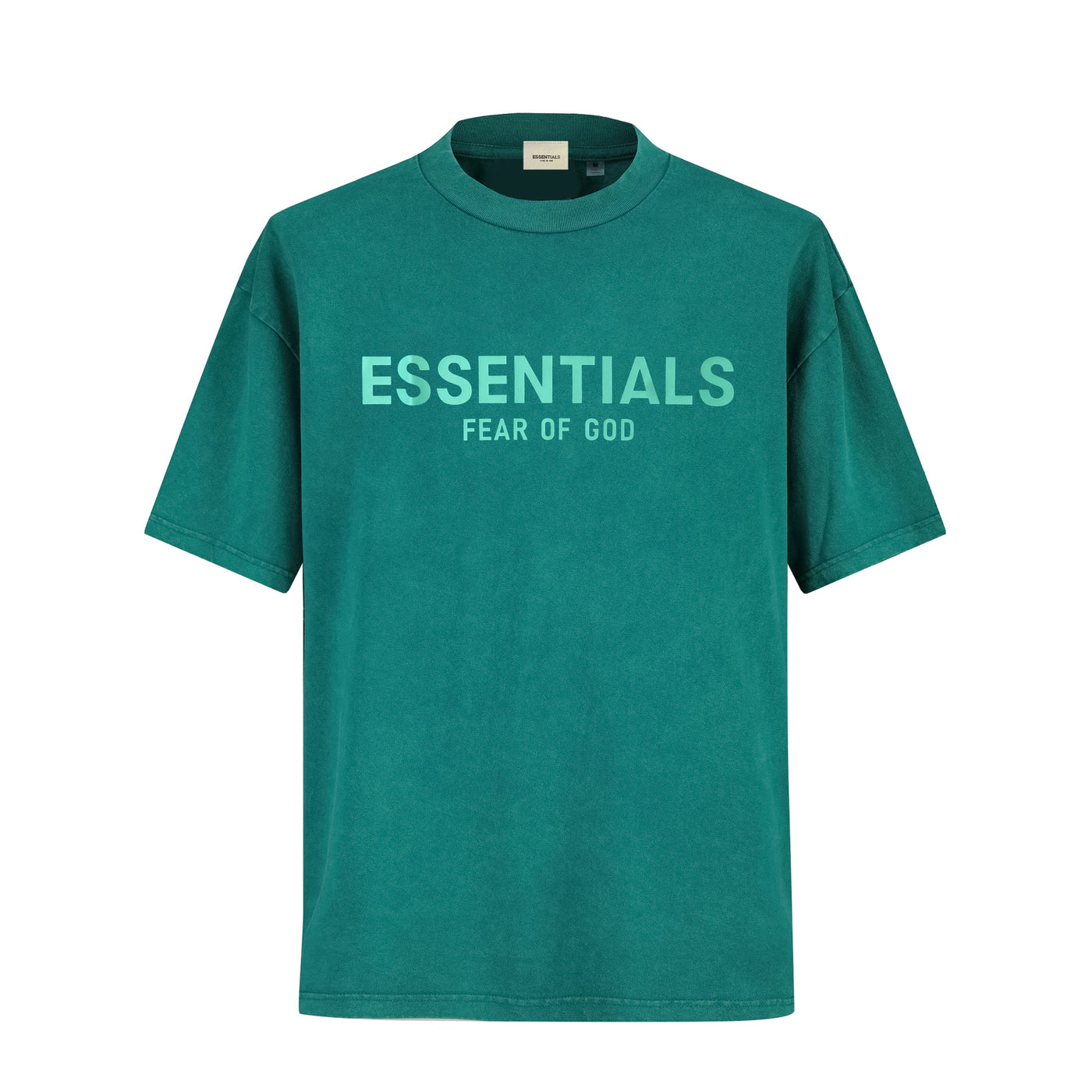 Camiseta oversize verde para hombre - JDC Luxury Store