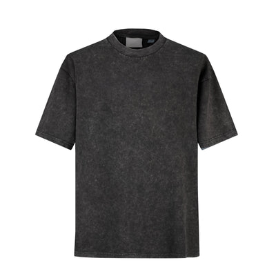 Camiseta 528001 Oversize Pickling Negra Para Hombre