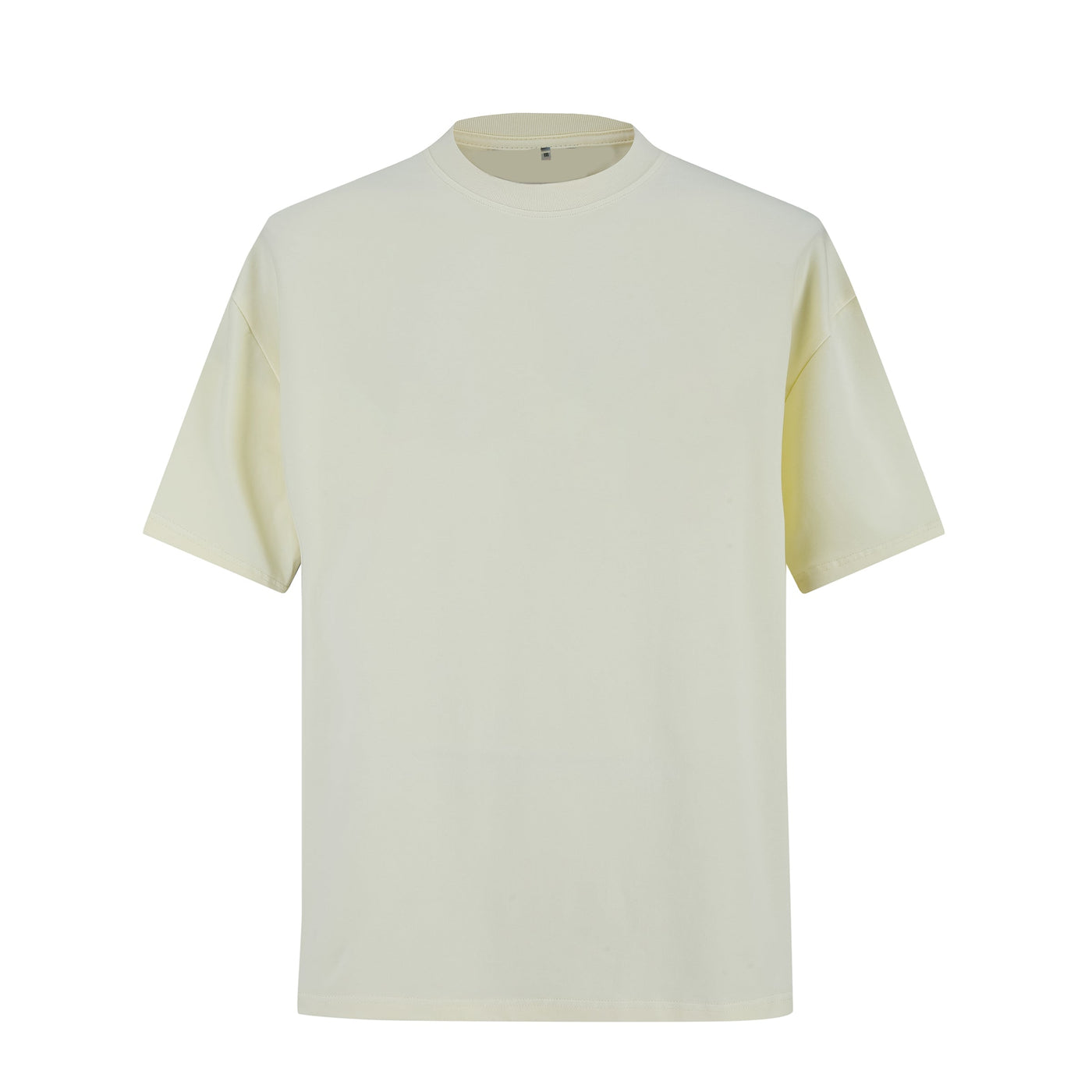 Camiseta oversize crema para hombre - JDC Luxury Store