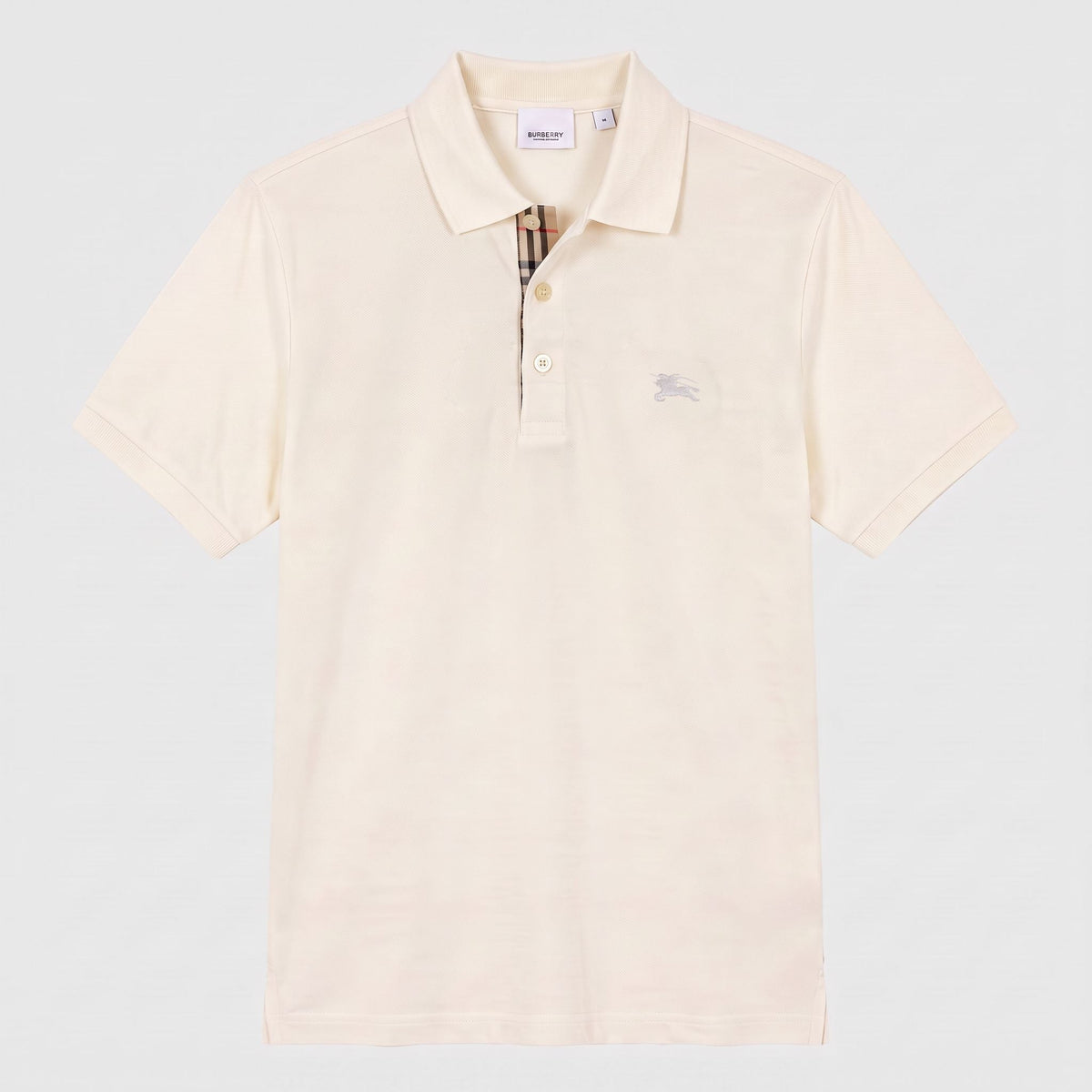 Camiseta 185041 Tipo Polo Crema para hombre