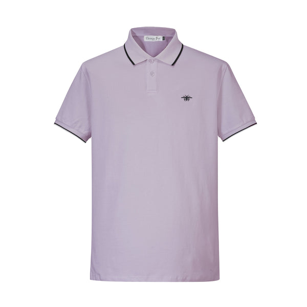 Camiseta 58194 Tipo Polo Morado Para hombre