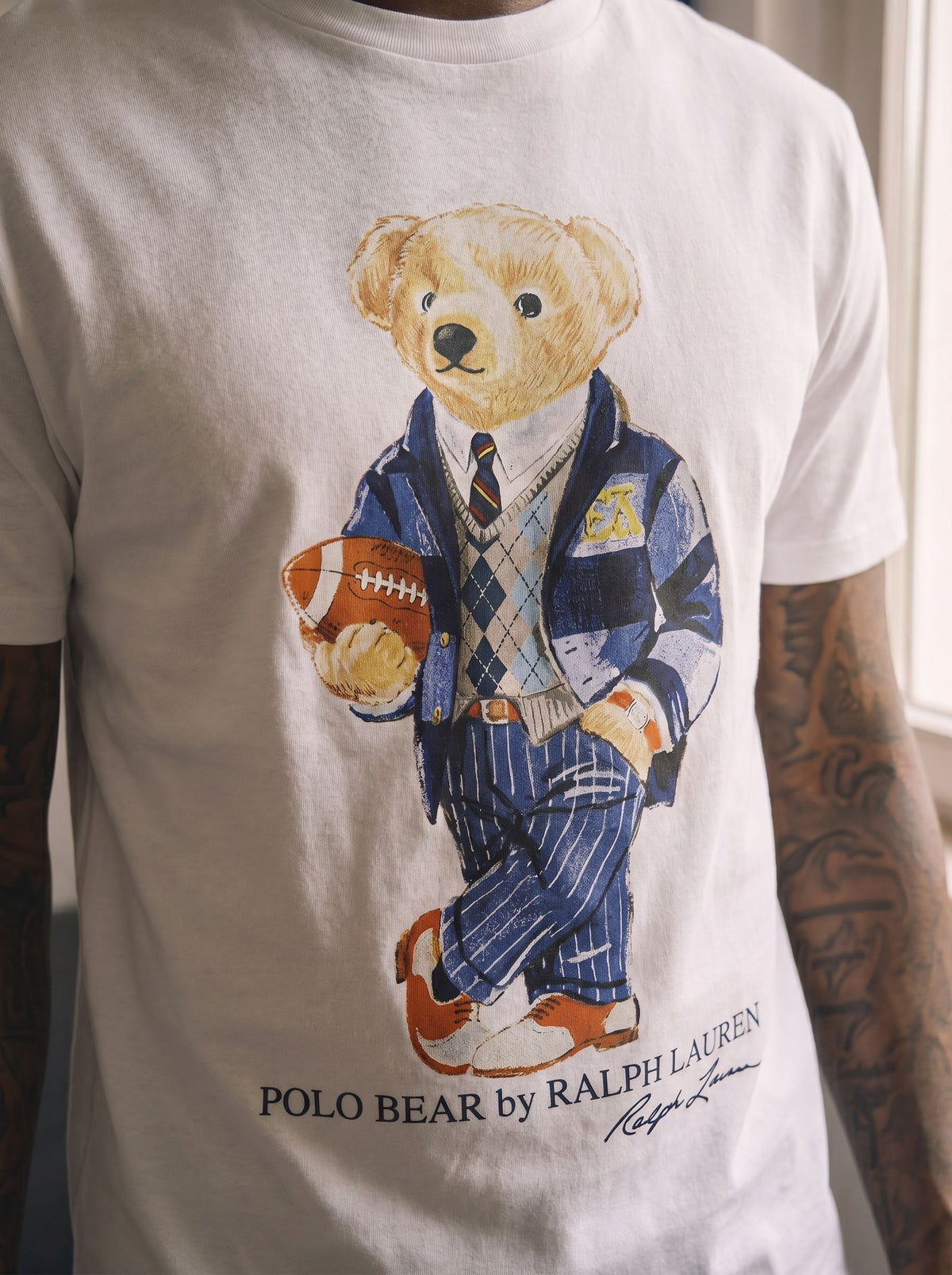 Camiseta 786891 Estampadas Blanco para hombre