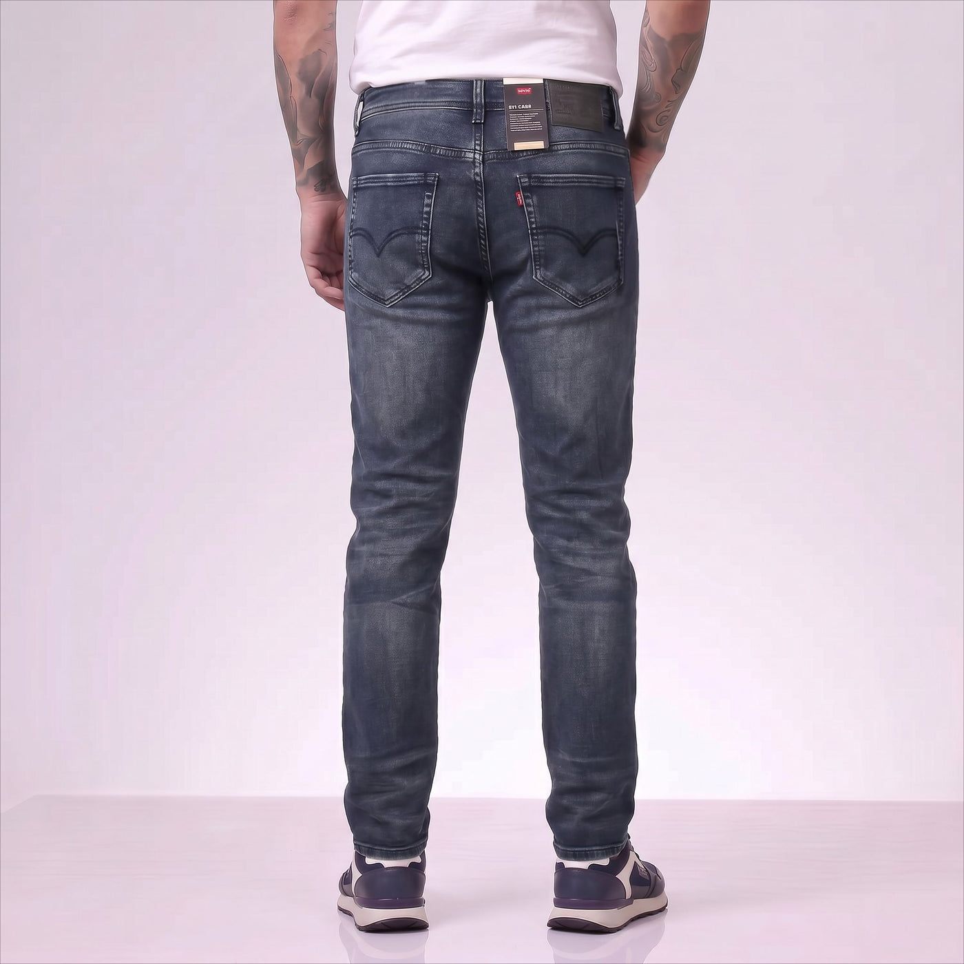 Jean LE F085 Azul Para Hombre
