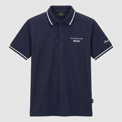 Camiseta 185023 Tipo Polo Azul Oscuro para hombre