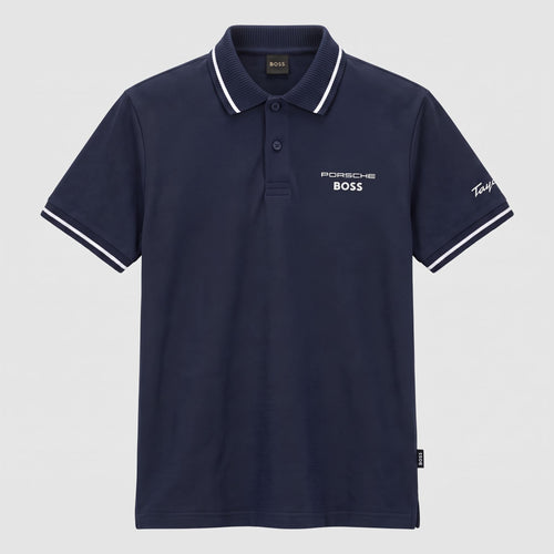 Camiseta 185023 Tipo Polo Azul Oscuro para hombre