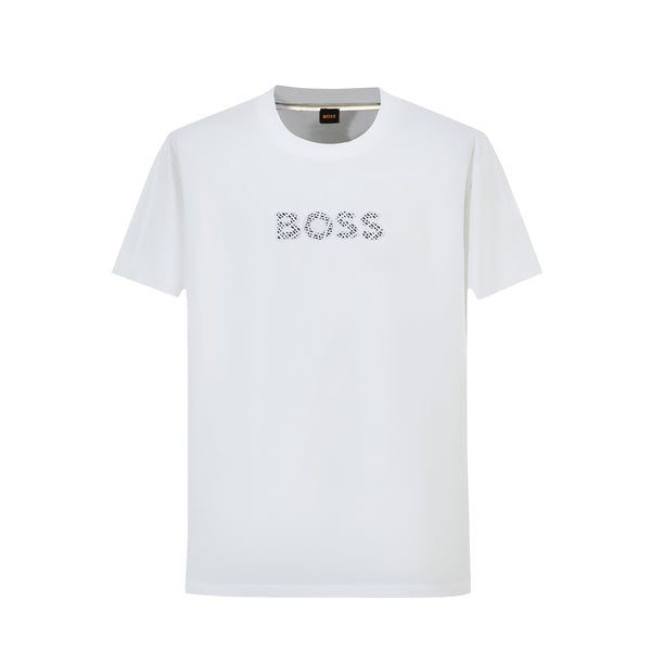 Camiseta 66011 Estampada Blanca Para Hombre