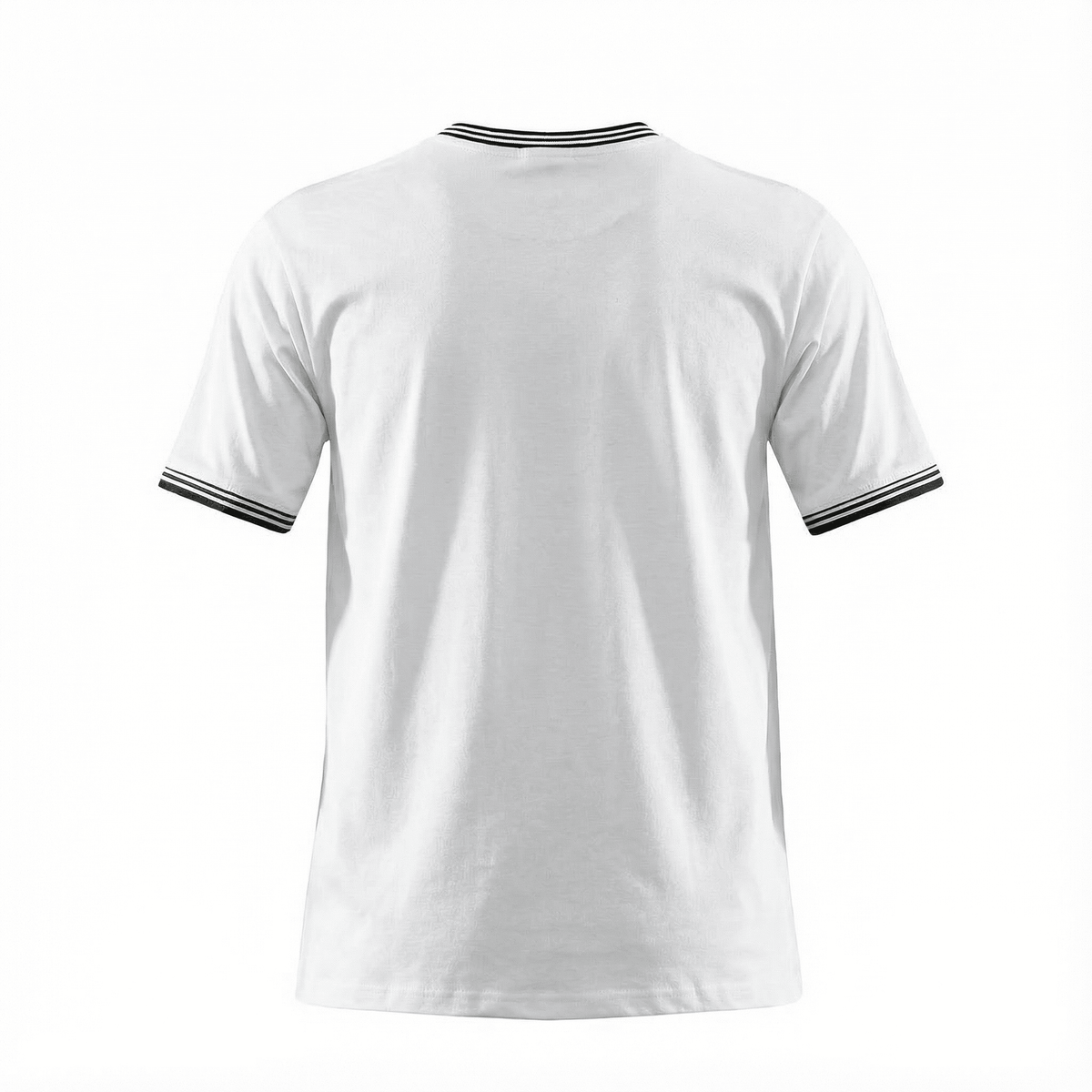 Camiseta básica blanca para hombre - vista trasera - JDC Luxury Store