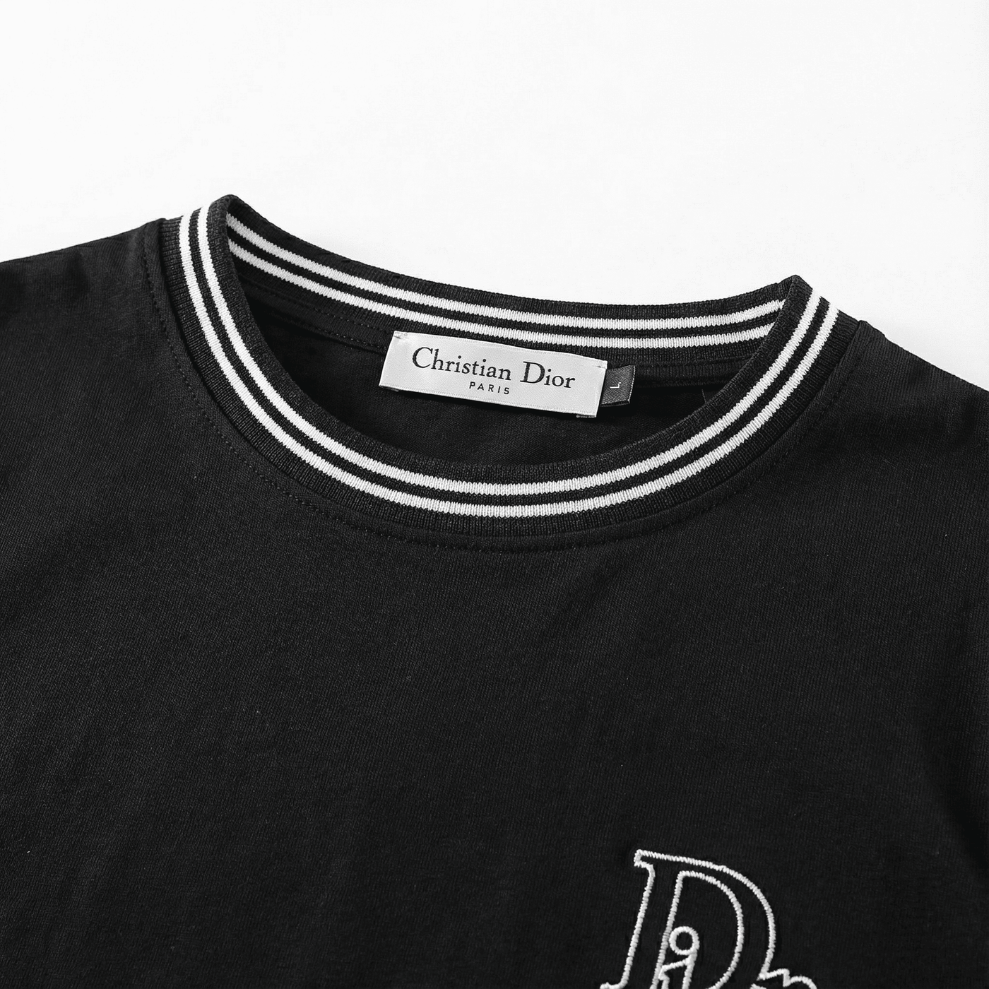 Camiseta básica negra para hombre - imagen 4 - JDC Luxury Store