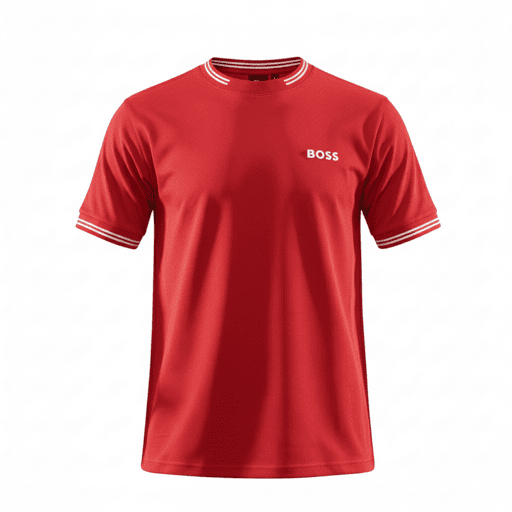 Camiseta básica roja para hombre - JDC Luxury Store
