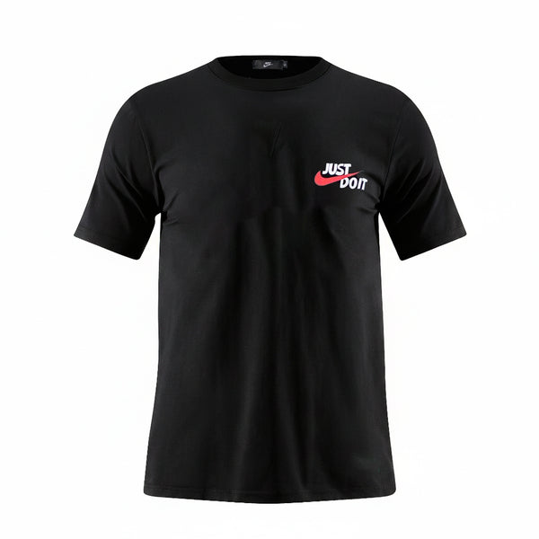 Camiseta estampada negra para hombre - JDC Luxury Store