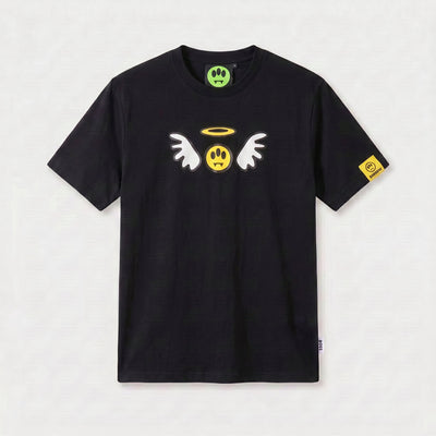 Camiseta 661127 Estampada Negra Para Hombre