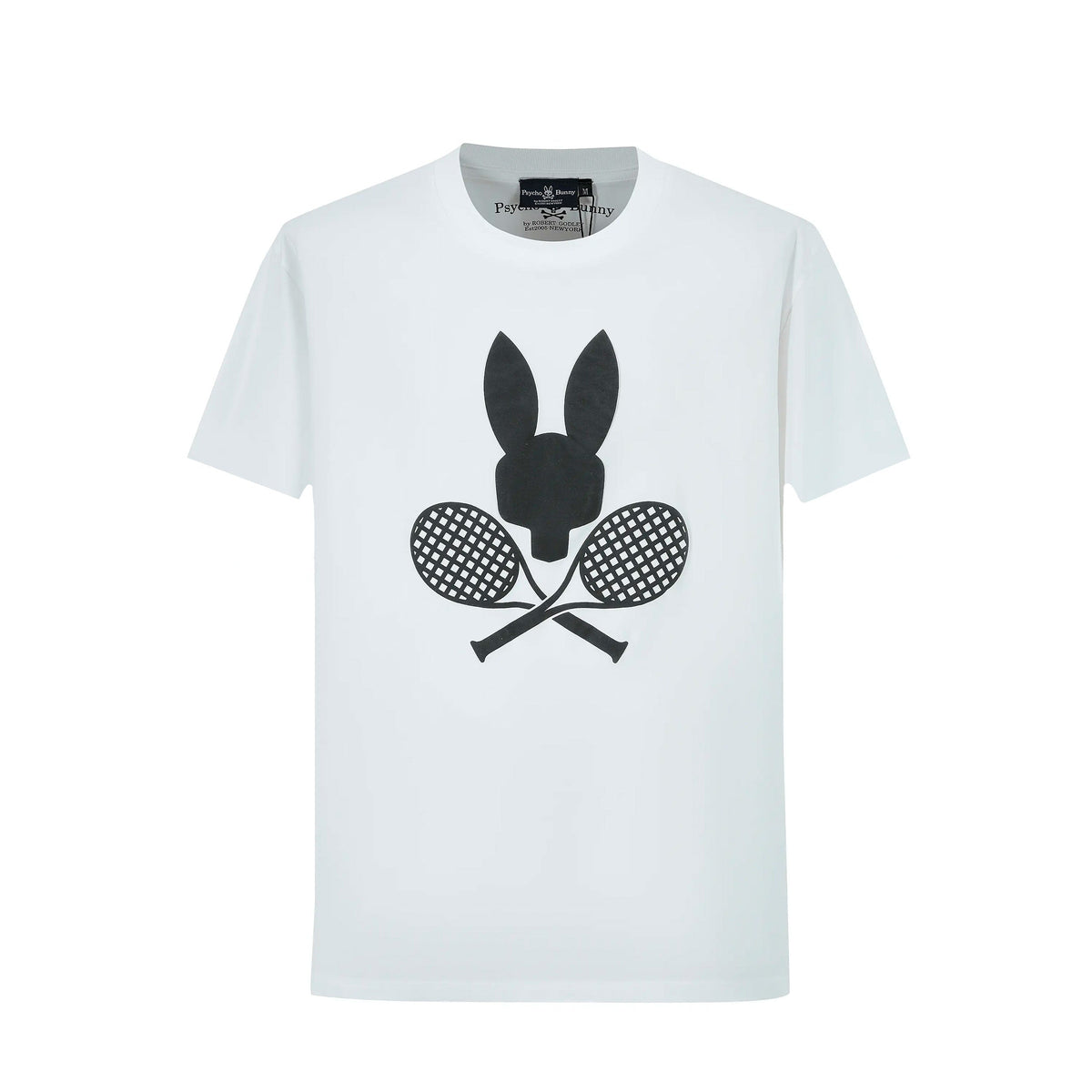 Camiseta 66608 Estampada Blanca Para Hombre