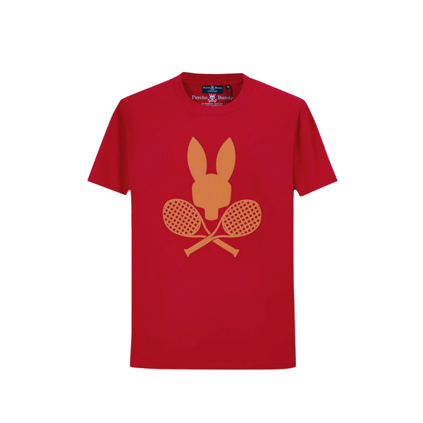 Camiseta 66608 Básica Roja Para Hombre