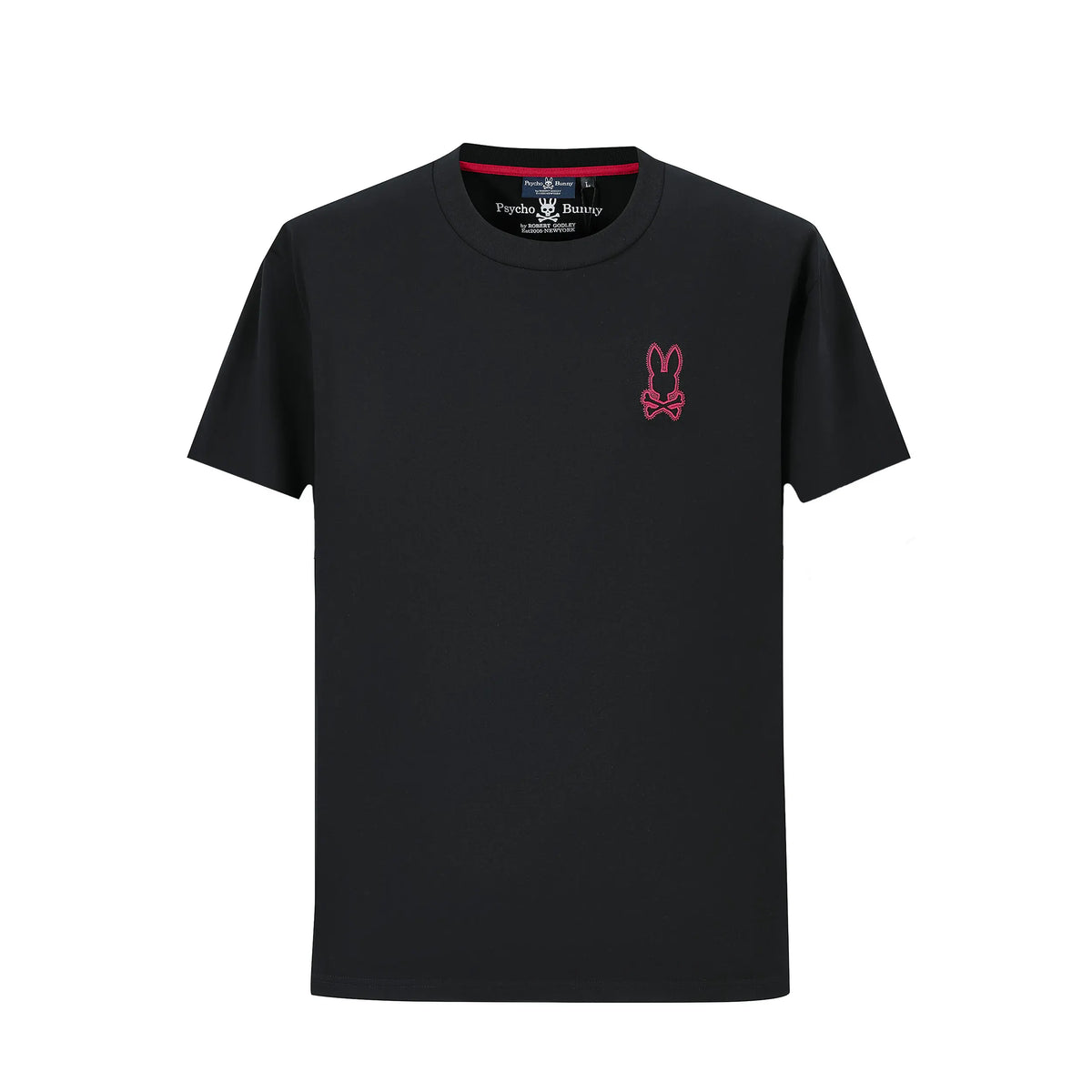 Camiseta 66616 Básica Negra Para Hombre