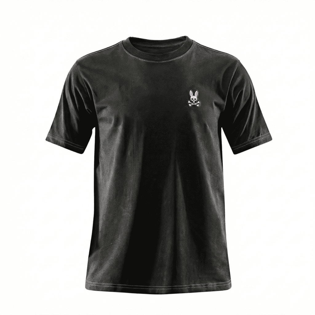Camiseta 66676 Negra Para Hombre