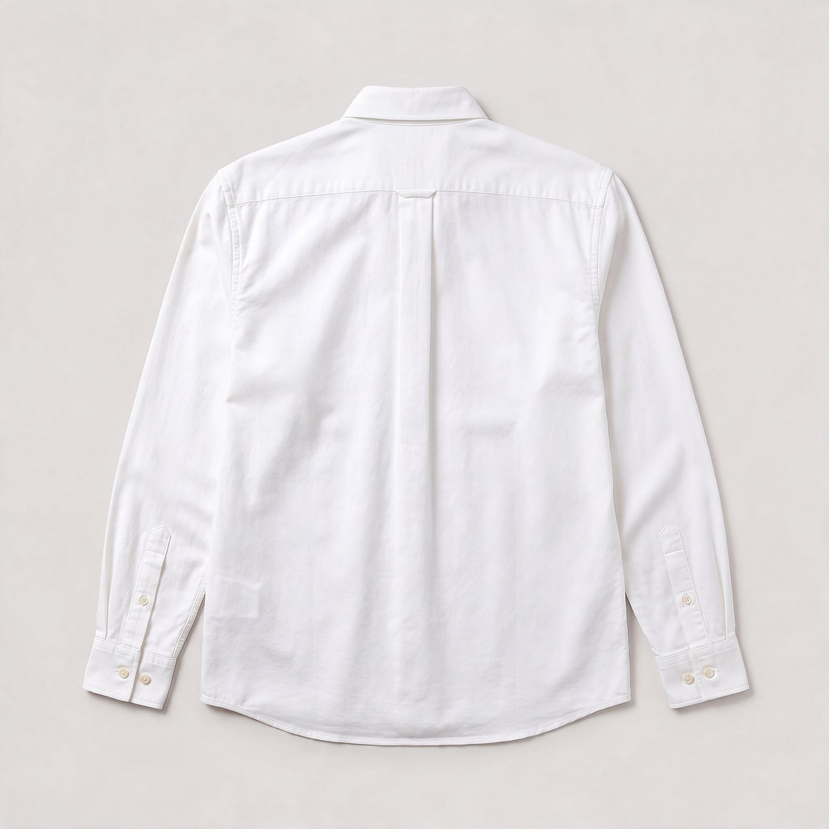 Camisa 50021 Manga larga Blanco para hombre
