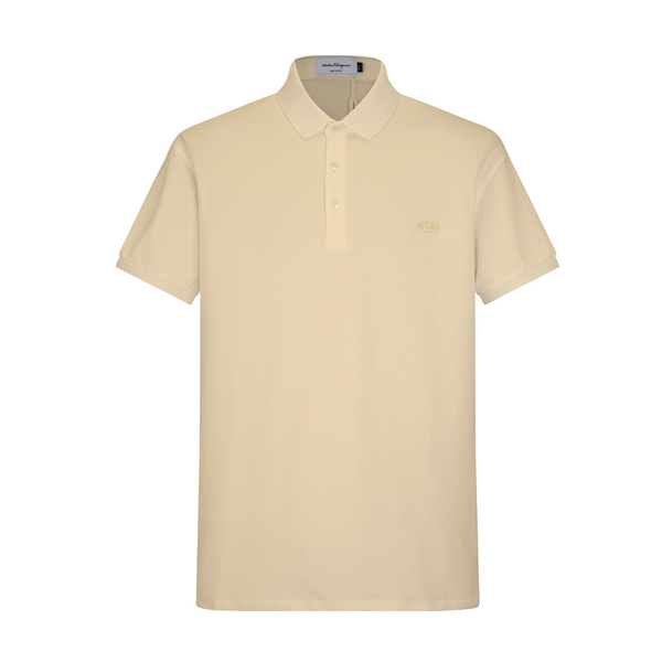 Camiseta 58203 Tipo Polo Beige Para hombre