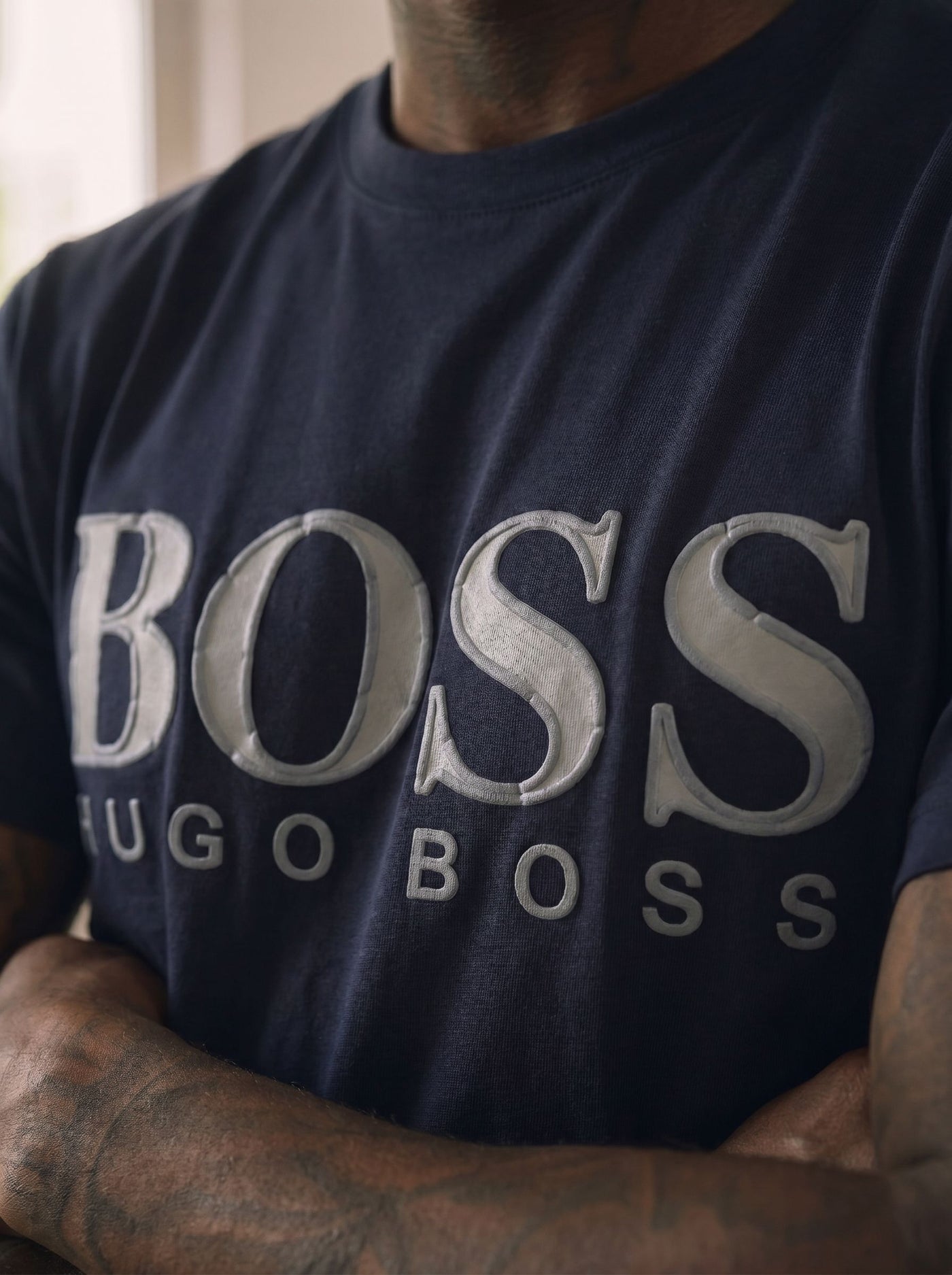Camiseta 786883 Básica Azul Oscuro para hombre