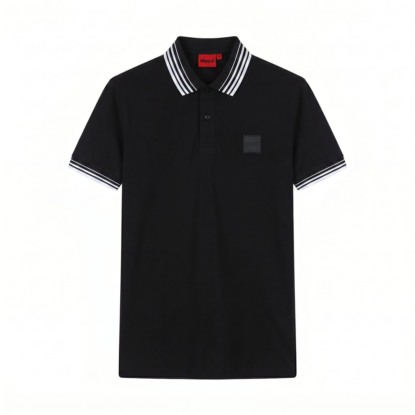 Camiseta 918022 Tipo Polo Negro para hombre