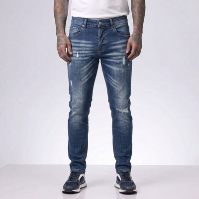 Jean DS S223 Azul Para Hombre