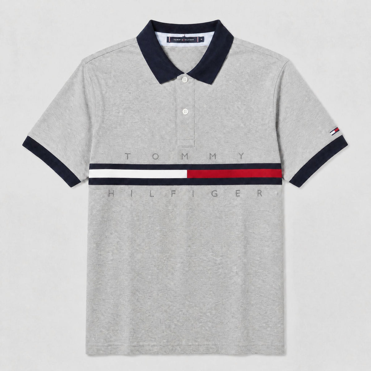 Camiseta 778112 Tipo Polo Gris para hombre