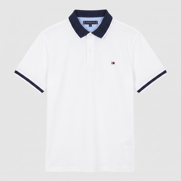 Camiseta 778113 Tipo Polo Blanca para hombre