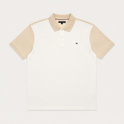 Camiseta 778132 Tipo Polo Crema/Khaki Para Hombre