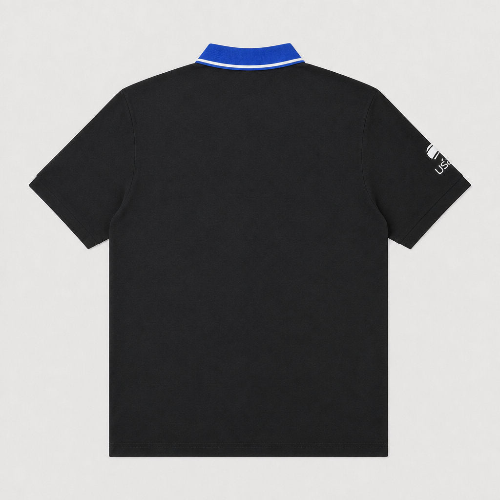 Camiseta 778137 Tipo Polo Negra Para Hombre
