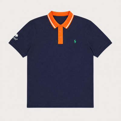 Camiseta 778137 Tipo Polo Azul Oscuro Para Hombre