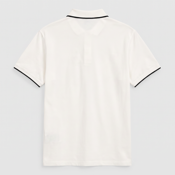 Camiseta 778142 Tipo Polo Crema para hombre