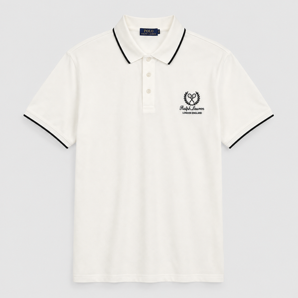 Camiseta 778142 Tipo Polo Crema para hombre