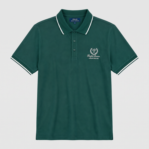 Camiseta 778142 Tipo Polo Verde para hombre