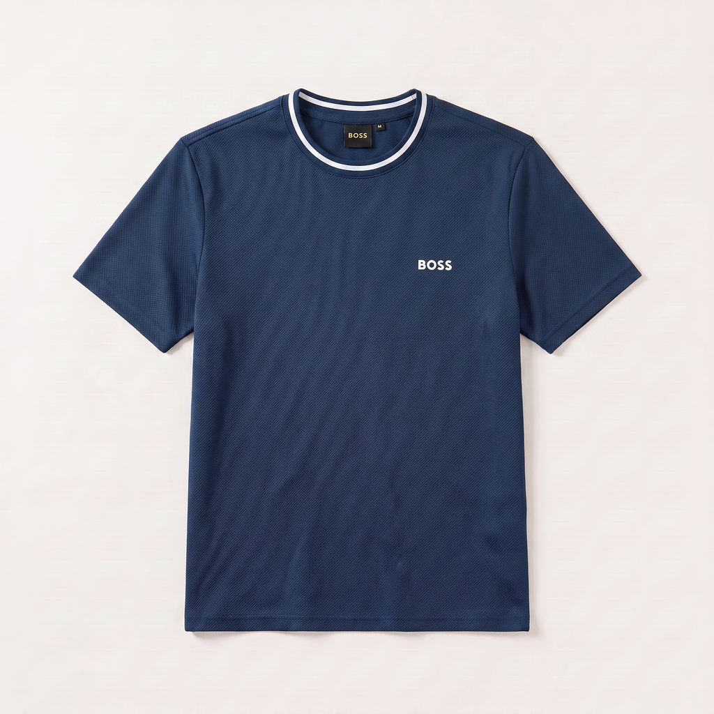 Camiseta 786498 Básica Azul Para Hombre