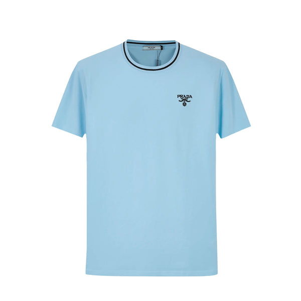 Camiseta 786544 Básica Azul Claro Para Hombre