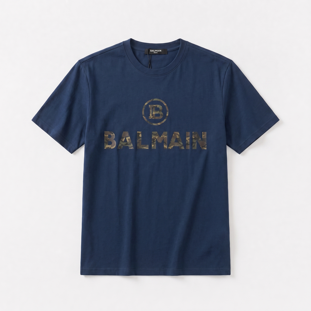 Camiseta 786623 Estampada Azul Oscuro Para Hombre