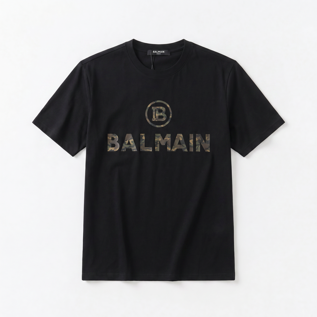 Camiseta 786623 Estampada Negra Para Hombre