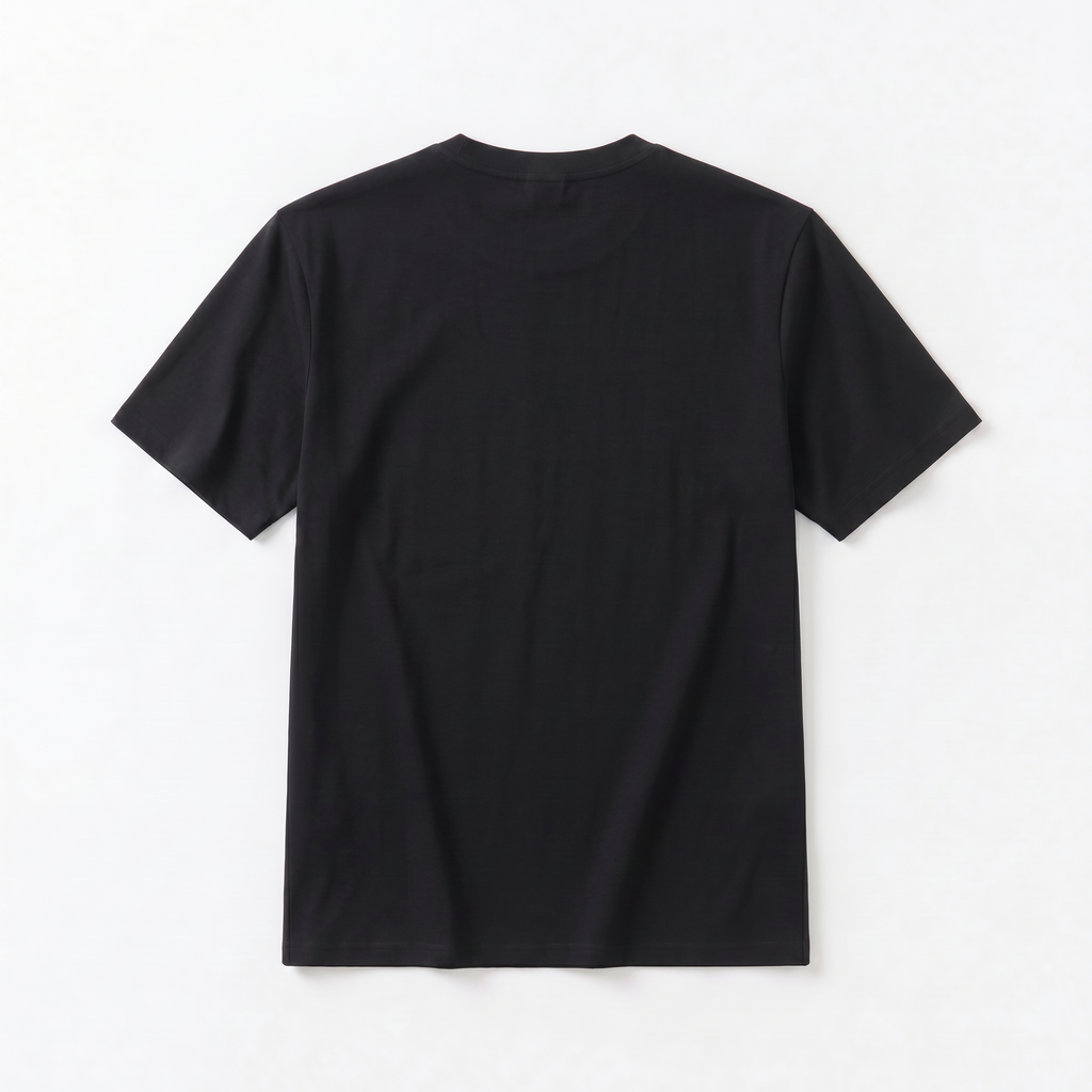 Camiseta 786623 Estampada Negra Para Hombre