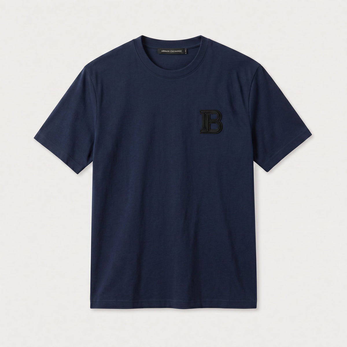 Camiseta 786624 Básica Azul Oscuro Para Hombre