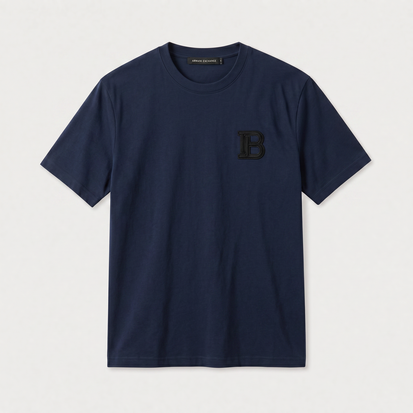 Camiseta 786624 Básica Azul Oscuro Para Hombre