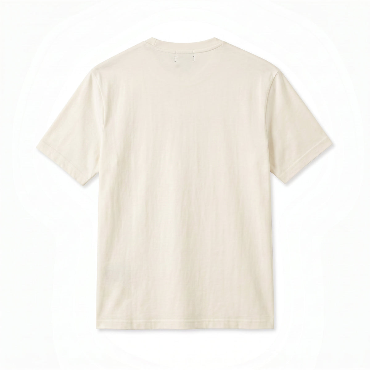Camiseta 786624 Básica Crema Para Hombre