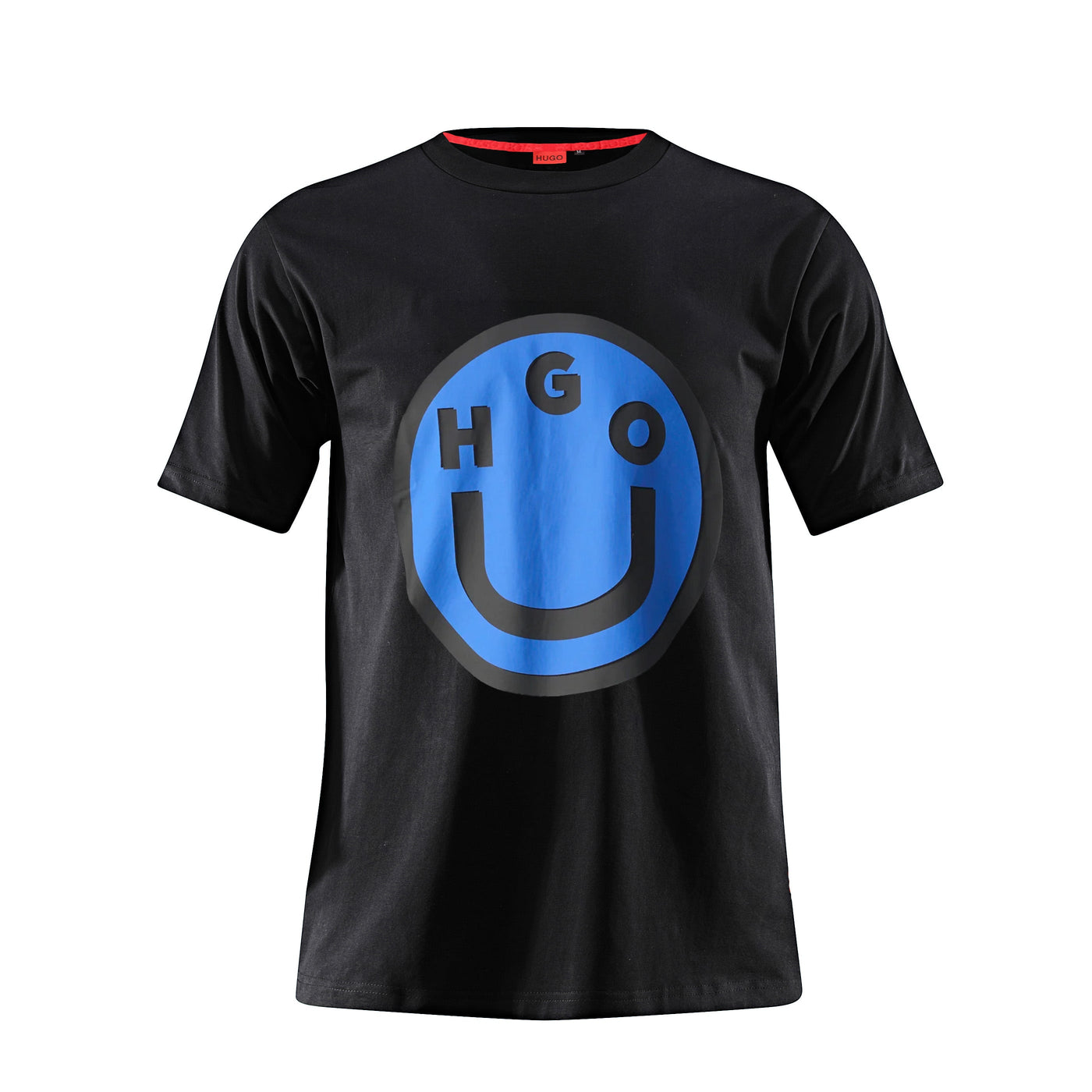 Camiseta 786641  Estampada Negra Para Hombre