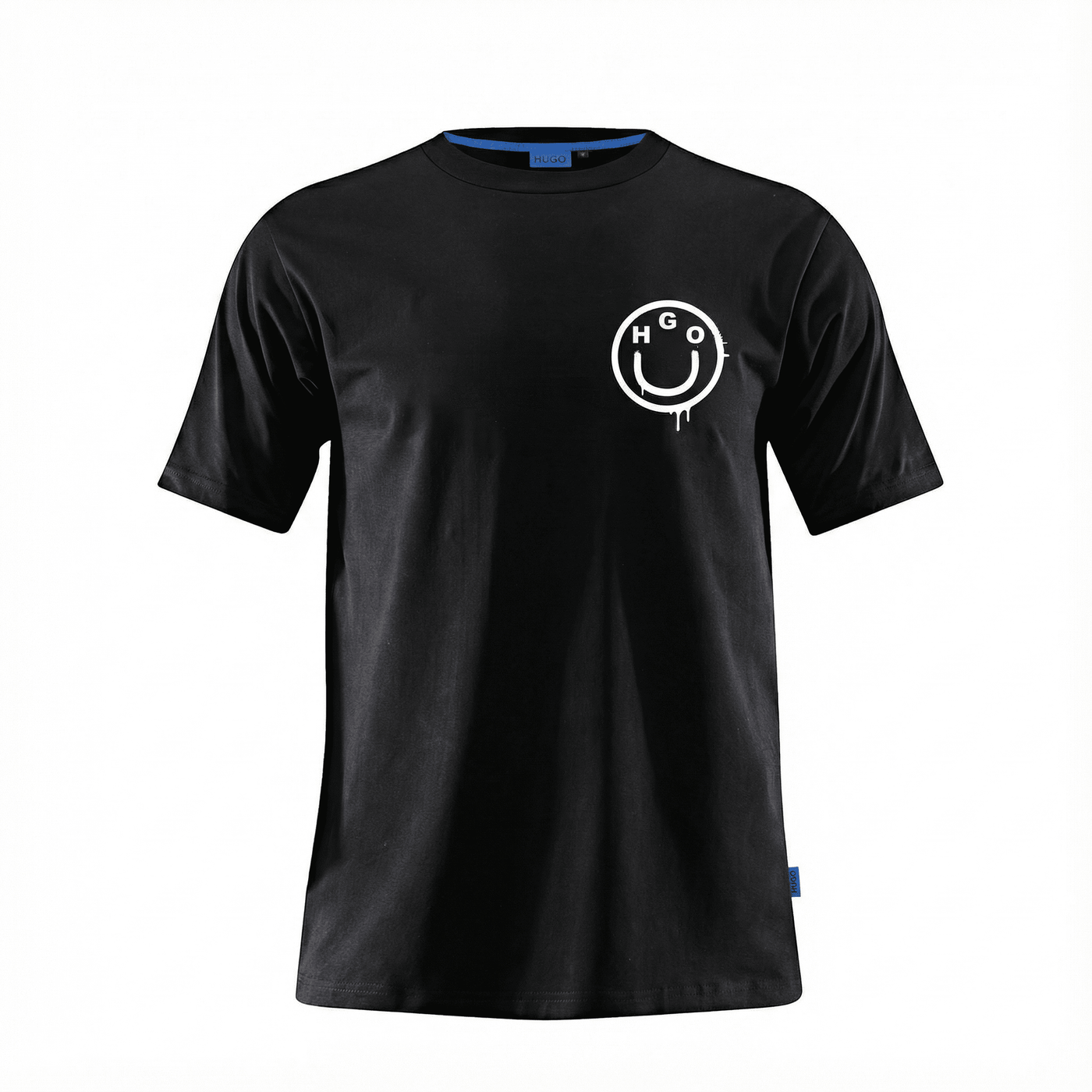 Camiseta estampada negra para hombre - JDC Luxury Store