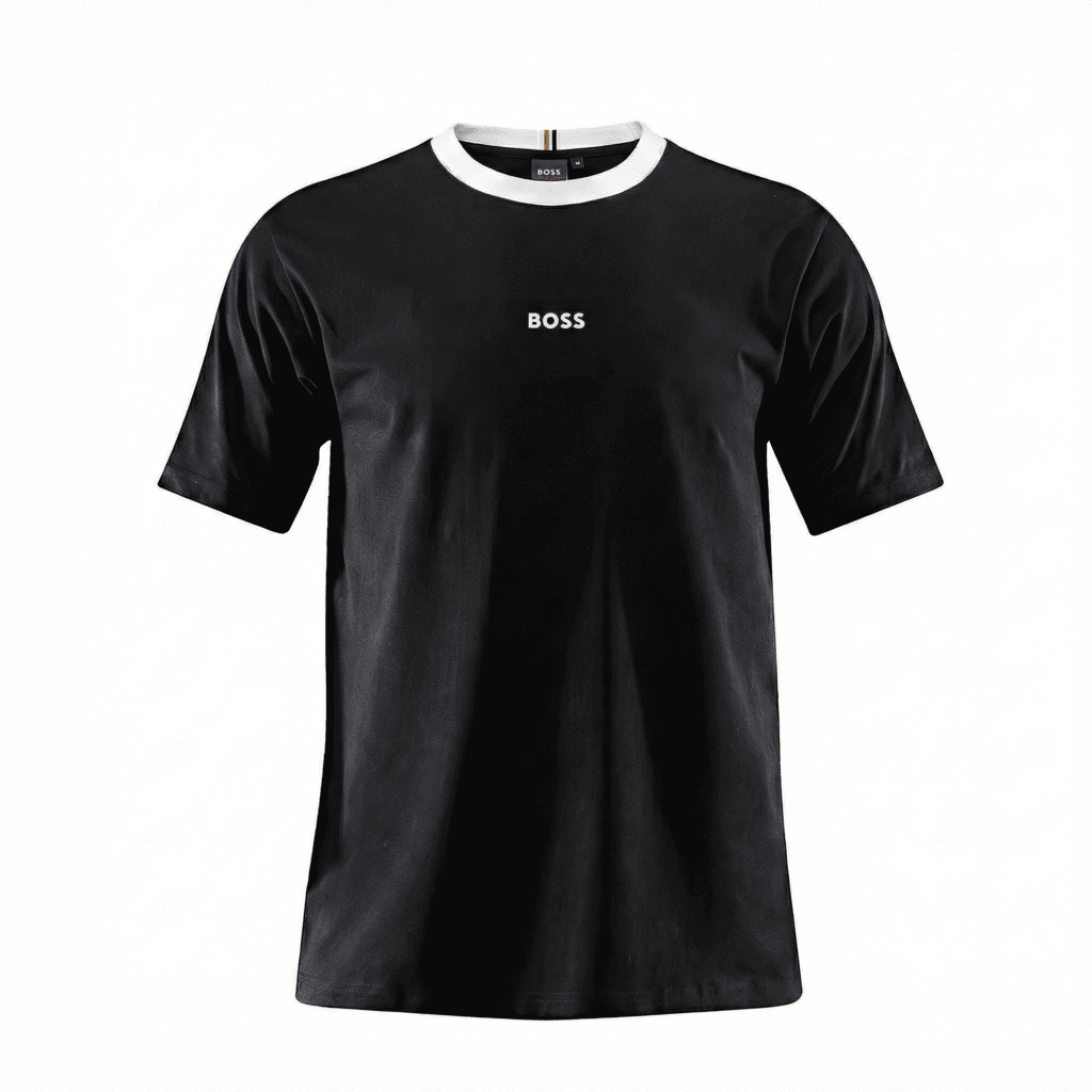 Camiseta básica negra para hombre - JDC Luxury Store